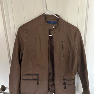 Apt. 9 women’s faux leather jacket